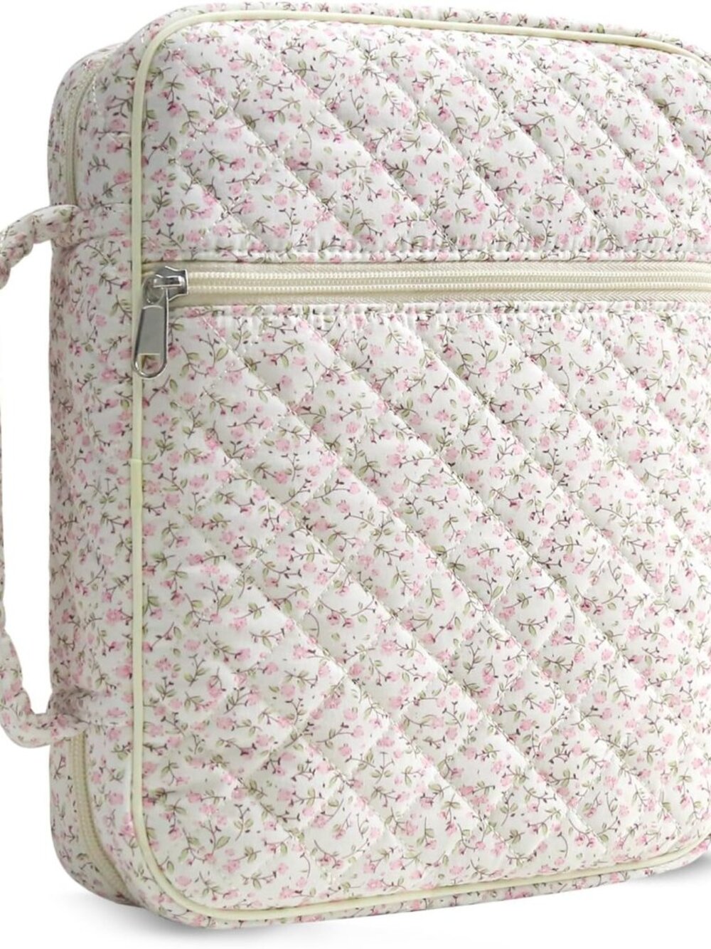 Bible Cover Case for Women,Large Bible Tote Bags Organizer Quilted Carrying Case - Picture 1 of 7